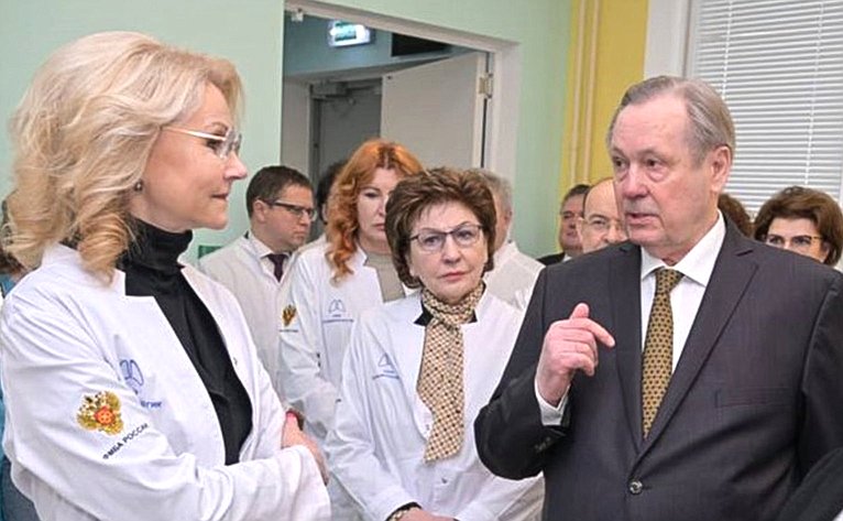 Открытие нового главного здания Научно-исследовательского института пульмонологии ФМБА России