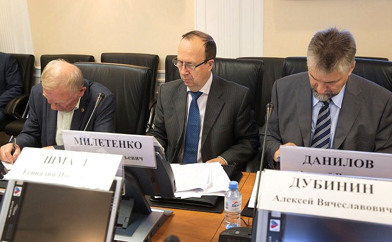 Заседание Экспертного совета Комитета СФ по экономической политике по совершенствованию законодательства в сфере развития топливно-энергетического комплекса