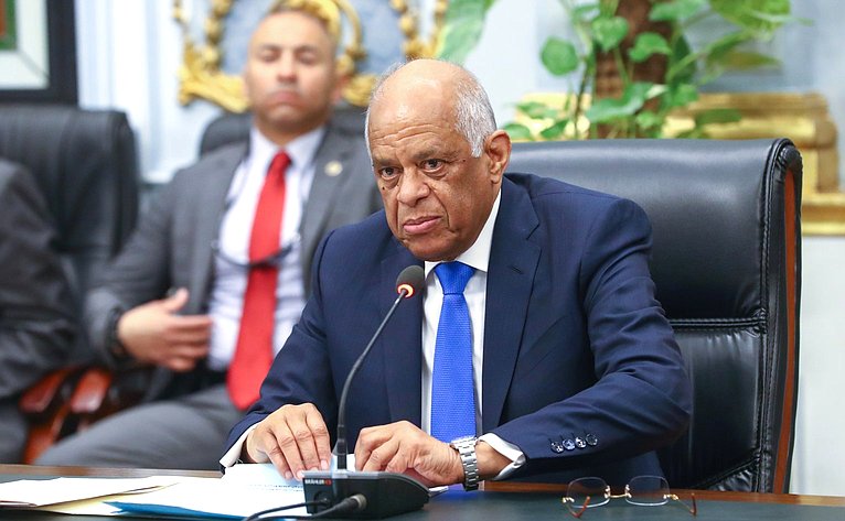 Председатель Палаты депутатов Арабской Республики Египет Али Абдель Алем
