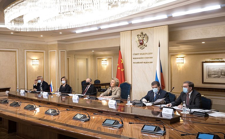 VI заседание Межпарламентской комиссии по сотрудничеству между Федеральным Собранием РФ и Всекитайским собранием народных представителей КНР