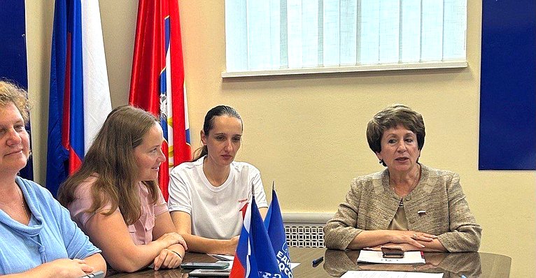 Екатерина Алтабаева выступила на заседании Совета севастопольского отделения общественной организации