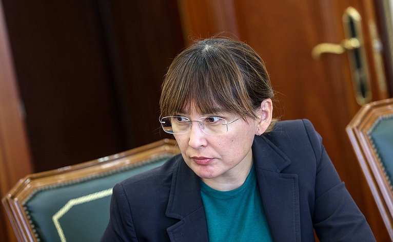 Встреча заместителя Председателя Совета Федерации Инны Святенко с Министром дошкольного и школьного образования Республики Узбекистан Хилолой Умаровой