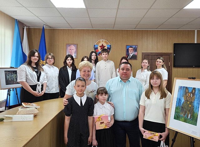 Ольга Бас посетила город Ровеньки Луганской Народной Республики