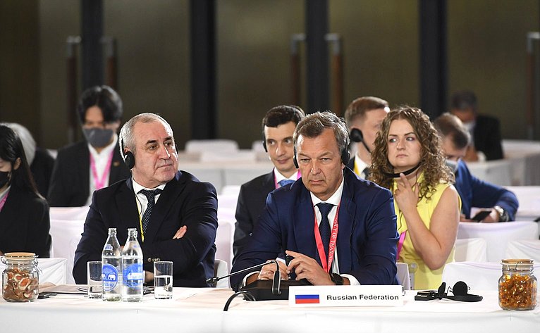 Первый заместитель Председателя Совета Федерации Андрей Яцкин выступил на пленарном заседании 30-й сессии АТПФ