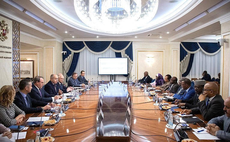 Встреча сенаторов с послами африканских стран в России