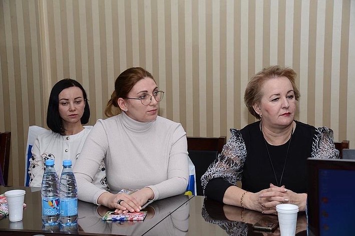 Встреча женщин-предпринимателей с сенатором Еленой Афанасьевой
