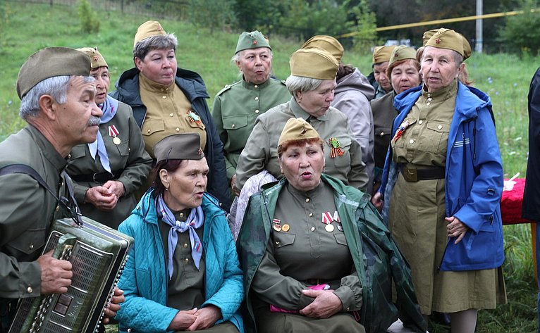Николай Федоров принял участие в митинге, посвященном 80-летию окончания Второй мировой войны