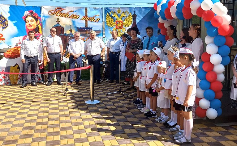 Владимир Бекетов принял участие в открытии социальных объектов в Успенском районе Краснодарского края