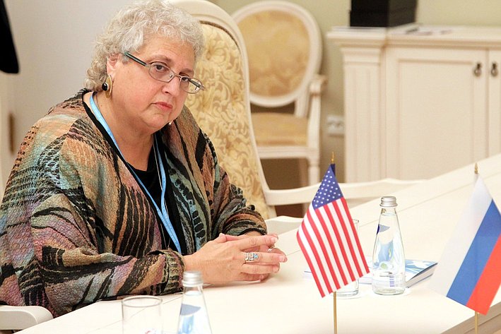 Встреча В. Матвиенко с представительницами США