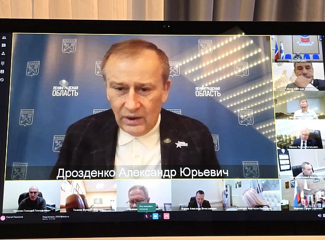 Сергей Перминов присоединился к аппаратному ВКС-совещанию Ленинградской области