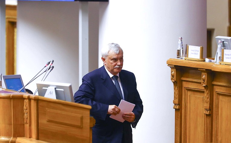 Губернатор Санкт-Петербурга Г. Полтавченко