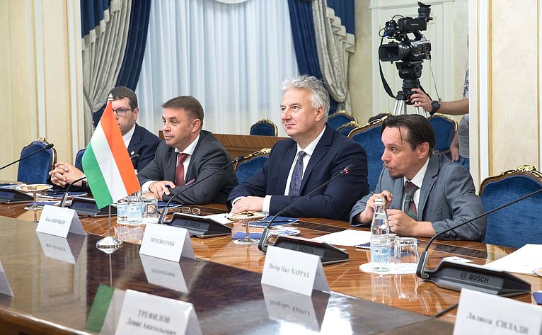 Встреча с заместителем Премьер-министра Венгрии Жолтом Шемьеном