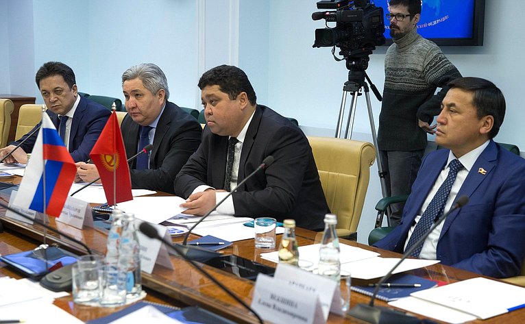 Встреча В. Джабарова с делегацией Киргизии