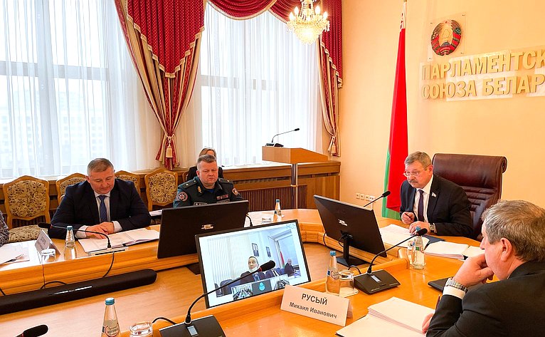 Заседание Комиссии Парламентского Собрания Союза Беларуси и России по вопросам экологии, природопользования и ликвидации последствий аварий