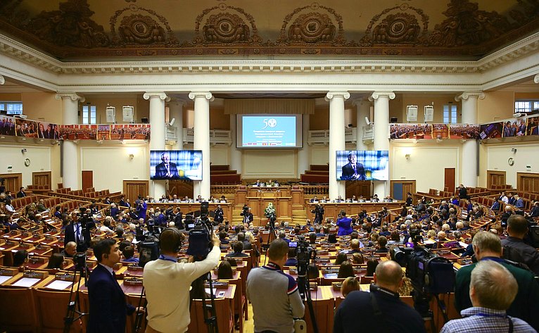 Пятидесятое пленарное заседание Межпарламентской ассамблеи государств-участников СНГ