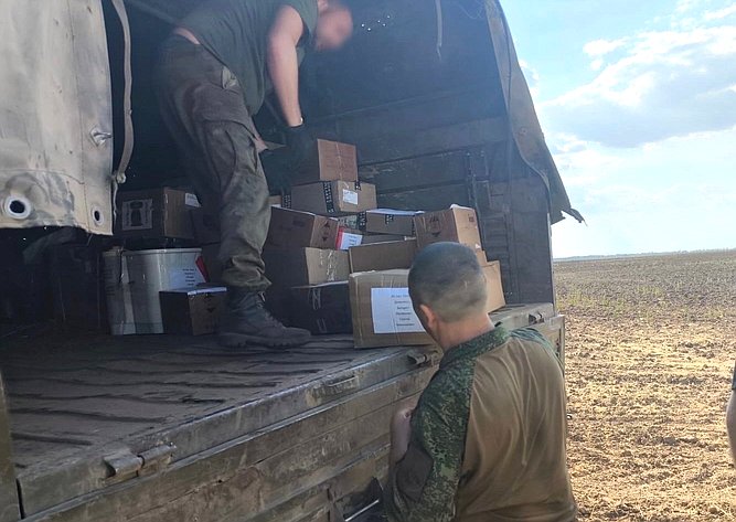 Игорь Мурог принял участие в отправке гуманитарной помощи военнослужащим из Рязанской области