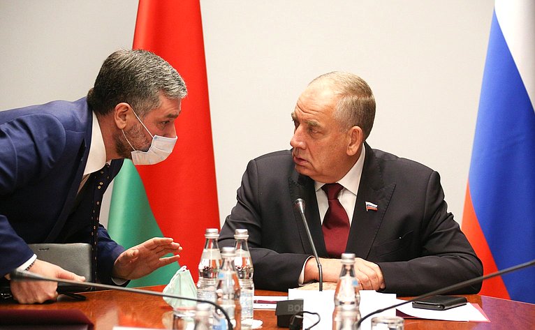 Сенаторы приняли участие в пятьдесят девятой сессии Парламентского Собрания Союза Беларуси и России
