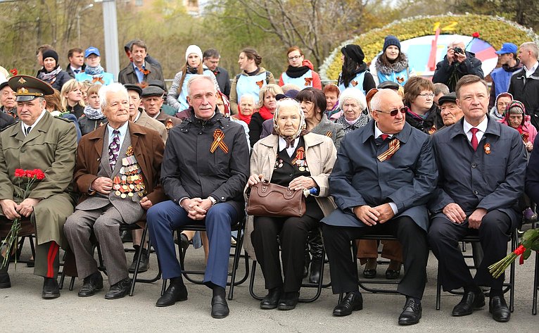 Сергей Рябухин принял в регионе участие в ряде торжественных мероприятий, посвященных празднованию Дня Победы в Великой Отечественной войне 1941–1945 гг