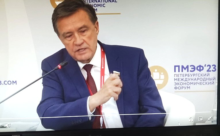 Сергей Рябухин принял участие в XXVI Петербургском международном экономическом форуме