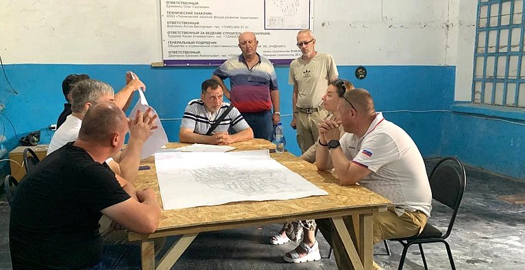 Игорь Кастюкевич посетил строящиеся обьекты водоснабжения в Херсонской области