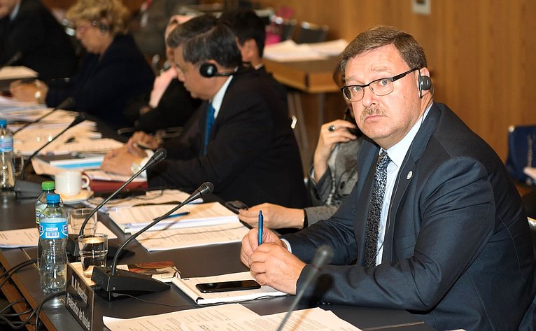 Председатель Комитета СФ по международным делам К. Косачев