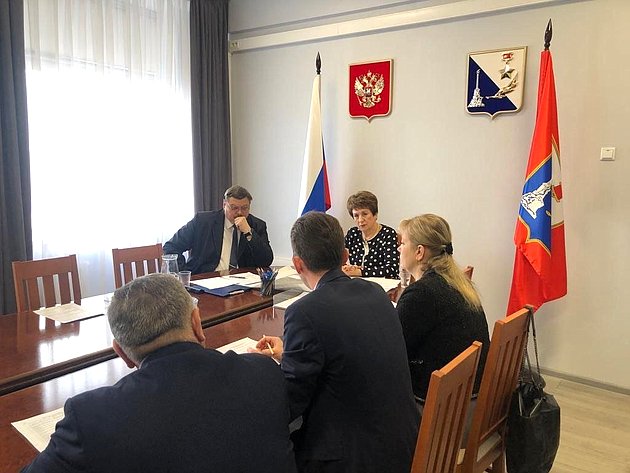 Екатерина Алтабаева и Сергей Колбин провели совещание по вопросам газификации Севастополя