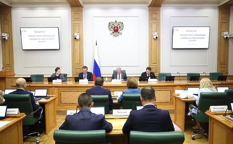 Заседание Комитета Совета Федерации по бюджету и финансовым рынкам