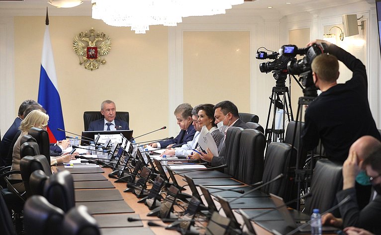 Заседание мониторинговой группы Временной комиссии СФ по защите государственного суверенитета и предотвращению вмешательства во внутренние дела России