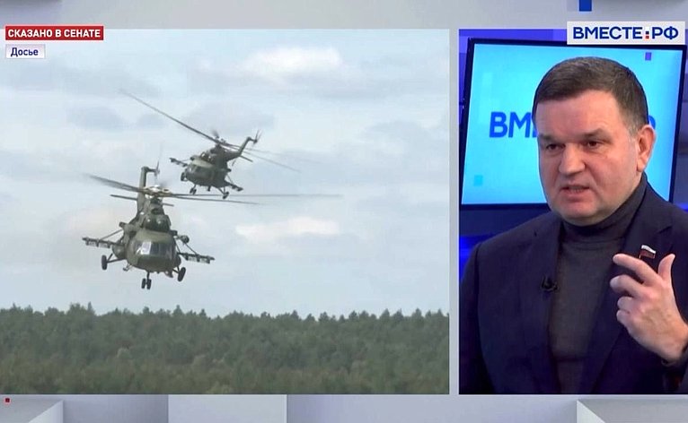 Сергей Перминов ответил на вопросы телеканала «Вместе-РФ» о вовлеченности стран НАТО в украинский кризис и разломах в европейских рядах