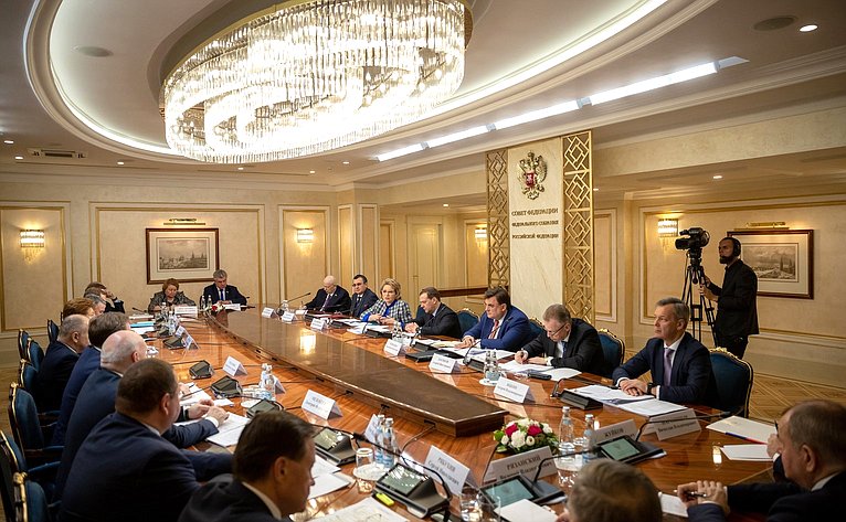 Встреча членов Совета палаты с Председателем Правительства РФ Д. Медведевым