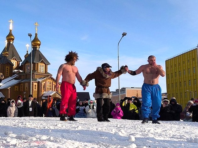 Сенаторы РФ приняли участие во II Международном Арктическом фестивале единоборств «Чукотка блиZко»