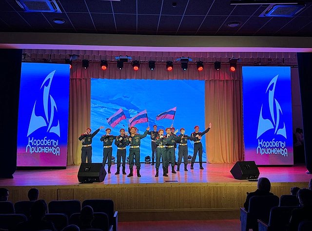 Участников специальной военной операции и ветеранов боевых действий принимал у себя образовательный центр — кадетская школа «Корабелы Прионежья»