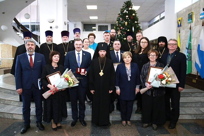 Валерий Пономарев направил приветствие участникам и гостям Рождественских парламентских встреч