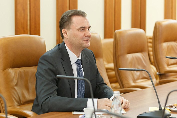 Встреча К. Косачева с главой программного офиса Совета Европы