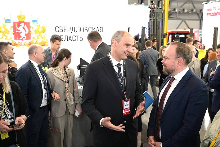 Виктор Шептий принял участие в XV Международной промышленной выставке «Иннопром-2025»