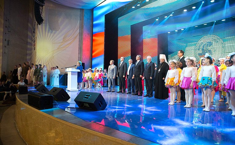 Выступление В. Матвиенко на церемонии открытия Х Международного фестиваля «Великое русское слово» в Крыму