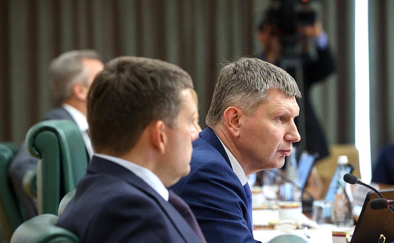Встреча сенаторов Российской Федерации с Министром экономического развития РФ Максимом Решетниковым в формате «Открытого диалога»