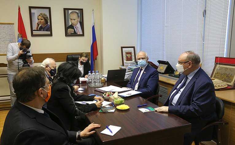 Встреча Фарита Мухаметшина с Высоким представителем Генерального секретаря ООН по Альянсу цивилизаций Мигелем Моратиносом