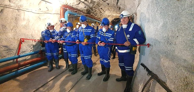 Б. Жамсуев и С. Михайлов в Забайкальском крае осмотрели строительство рудника №6 и ознакомились с масштабным проектом освоения месторождения урана