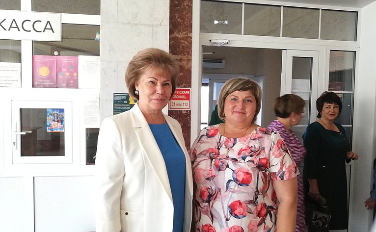 Татьяна Гигель приняла участие в августовском совещании педагогических работников Чойского района