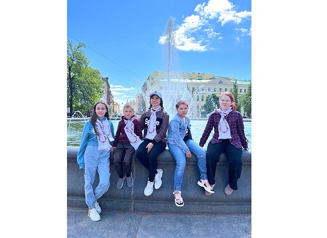 Дети военнослужащих из Марий Эл посетили Санкт-Петербург