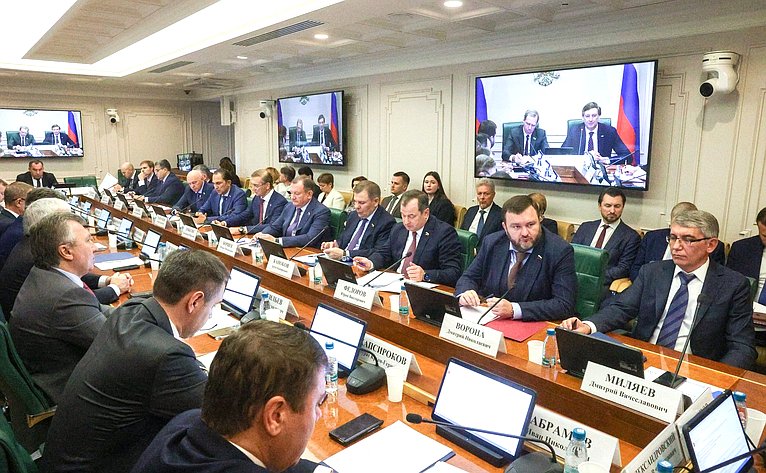Расширенное заседание Комитета Совета Федерации по экономической политике (в рамках дней Тульской области в Совете Федерации)