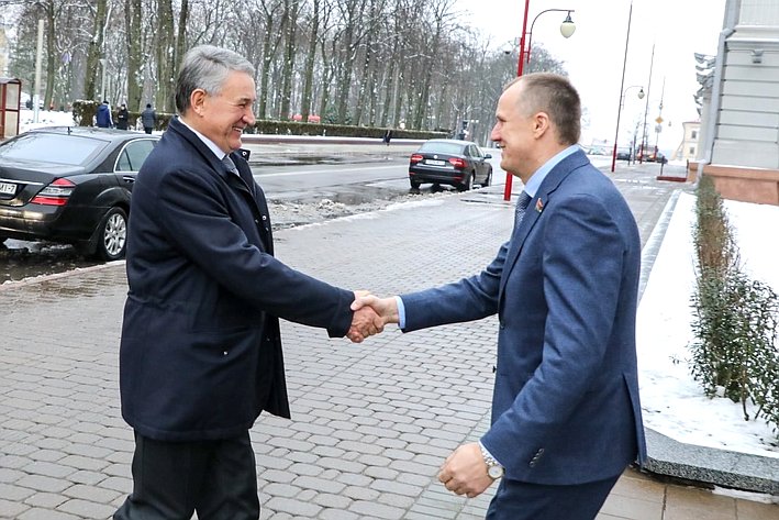 Официальный визит заместителя Председателя Совета Федерации Юрия Воробьева в Минск
