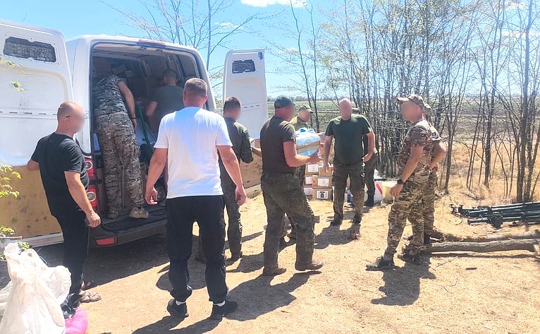 Игорь Мурог принял участие в отправке гуманитарной помощи военнослужащим из Рязанской области