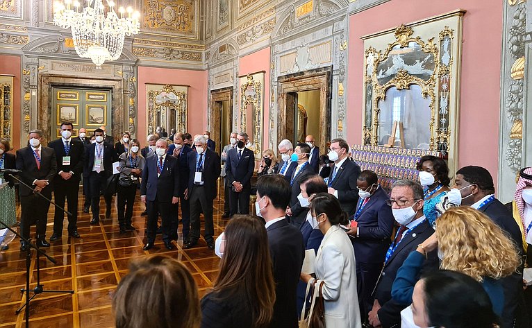 Встреча заместителя Председателя СФ Константина Косачева и спикера Сената Италии М.А. Казеллати