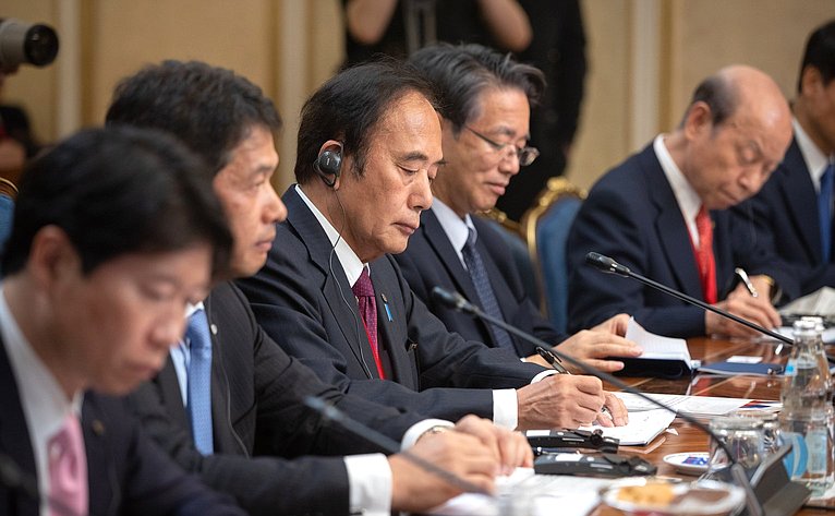 Встреча японских и российских губернаторов с Председателем Совета Федерации Валентиной Матвиенко