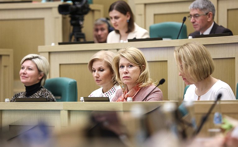 Встреча Председателя Совета Федерации Валентины Матвиенко с женщинами-предпринимателями «Голос женского бизнеса»