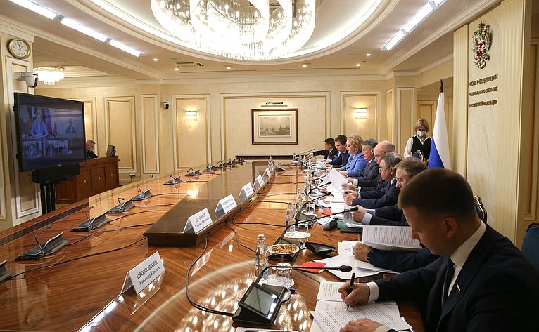 Совместное заседание российского и белорусского организационных комитетов VIII Форума регионов России и Беларуси