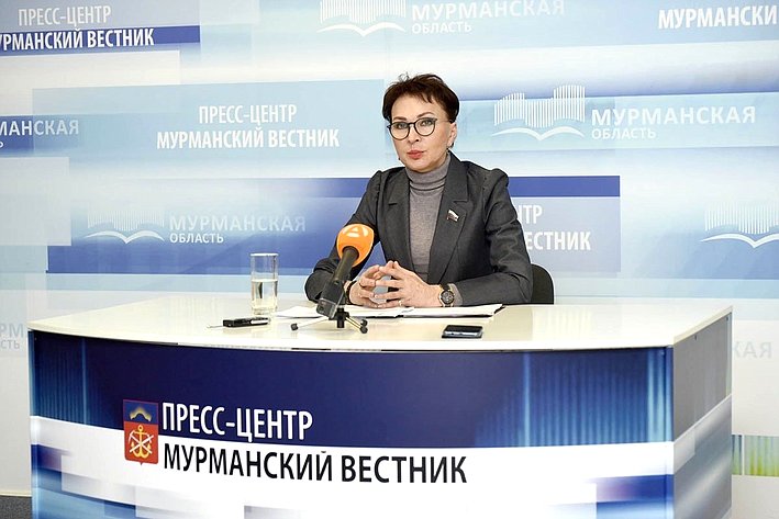 Татьяна Кусайко приняла участие в пресс-конференции
