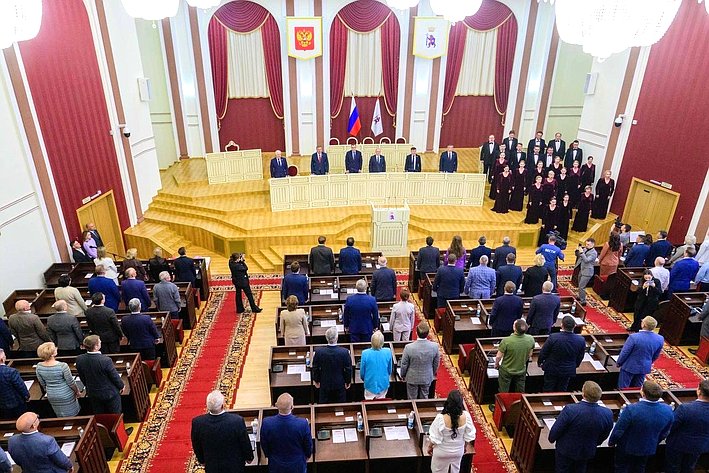 Константин Косачев принял участие в торжественном собрании, посвященном 30-летию Конституции Республики Марий Эл